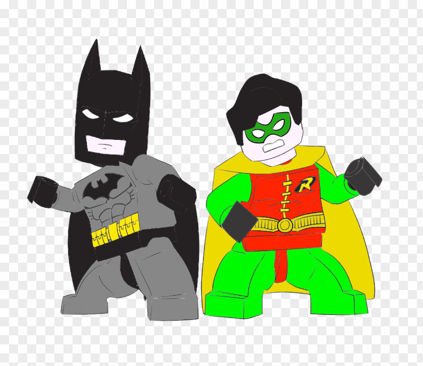 Design Superhero LEGO PNG