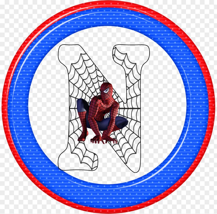 Homem Aranha Spider-Man Alphabet Superhero Party PNG