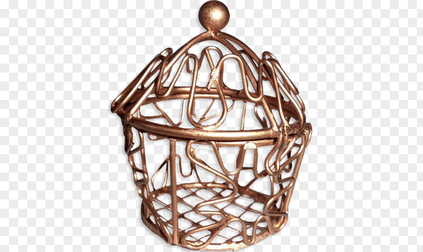 Material Storage Basket Metal PNG