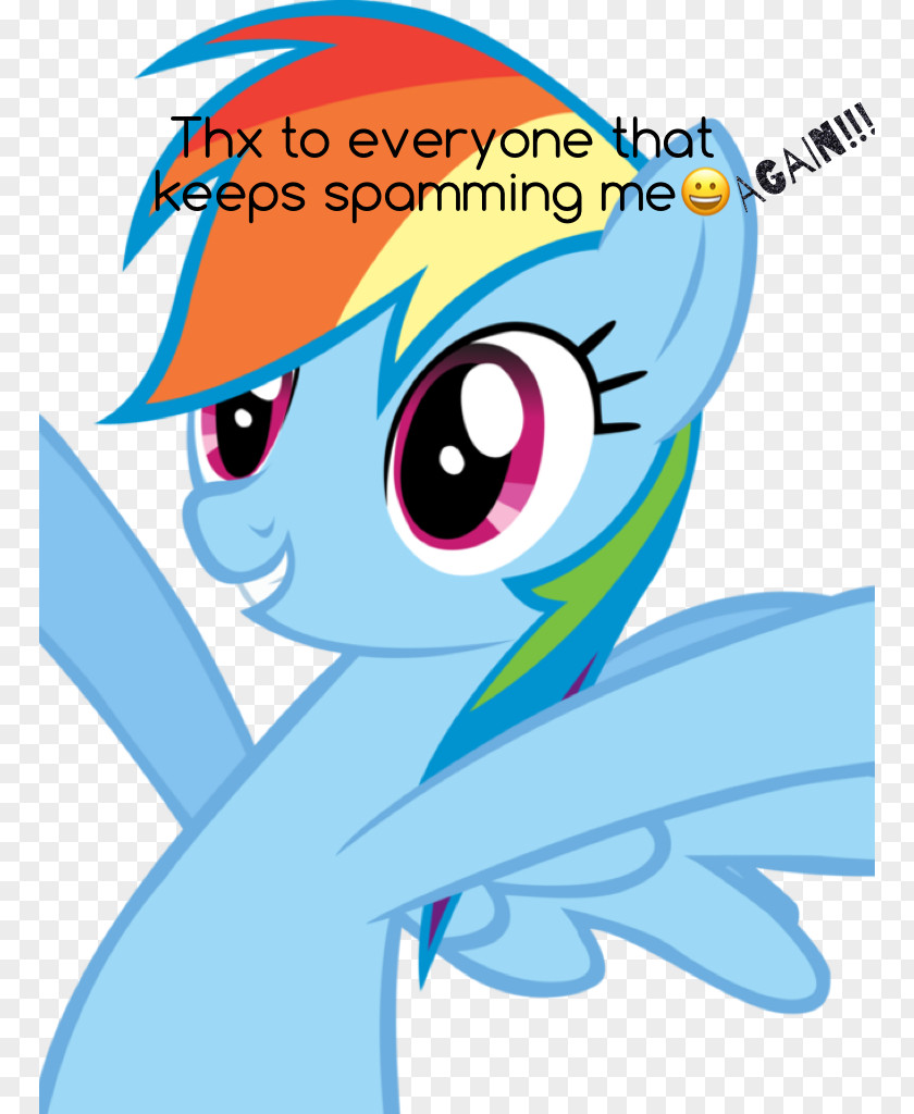 Rainbow Dash Pony PNG