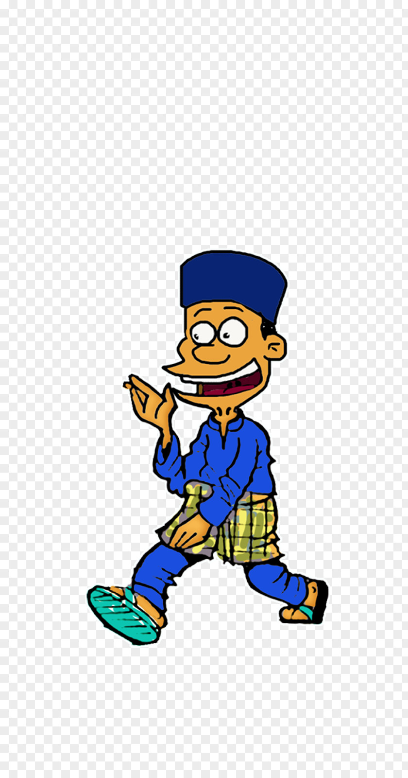 Aidilfitri Cartoon Animation Clip Art PNG