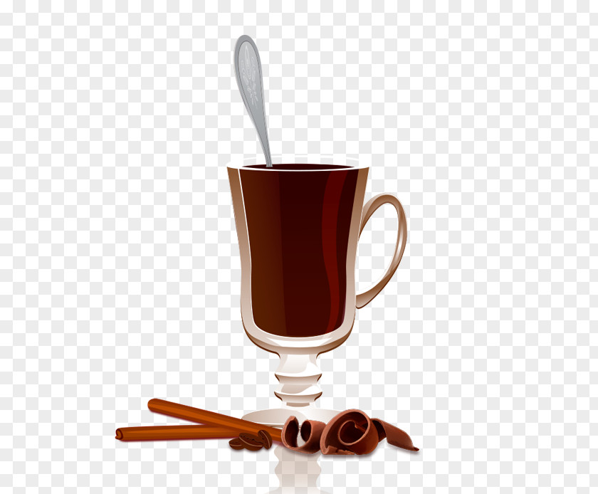 Cocoa Hot Chocolate Mulled Wine Coffee Cream PNG