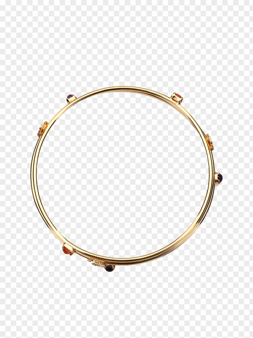 Gold Circle,Gold Circle Material Metal Bangle PNG