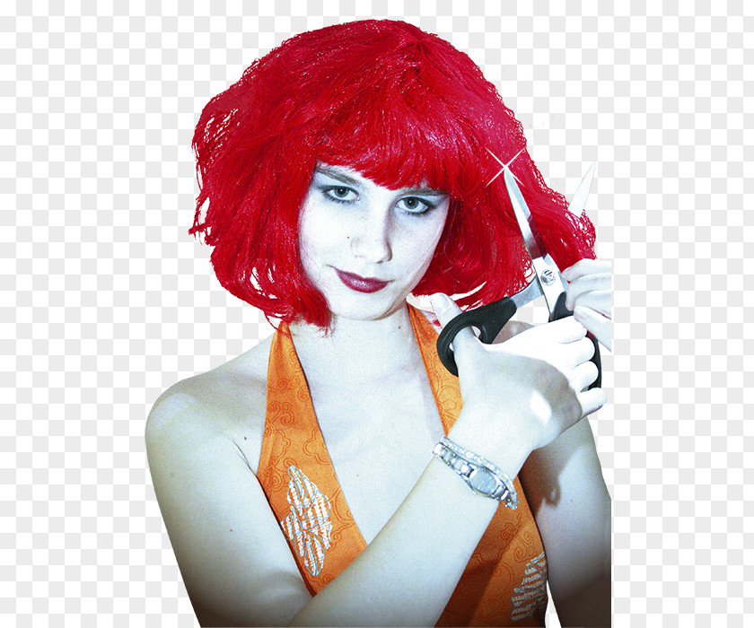 Hairdresser Wig Character Red Hair Fiction PNG