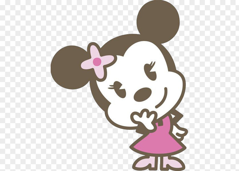 Cute Mickey Mouse Minnie Donald Duck Daisy PNG