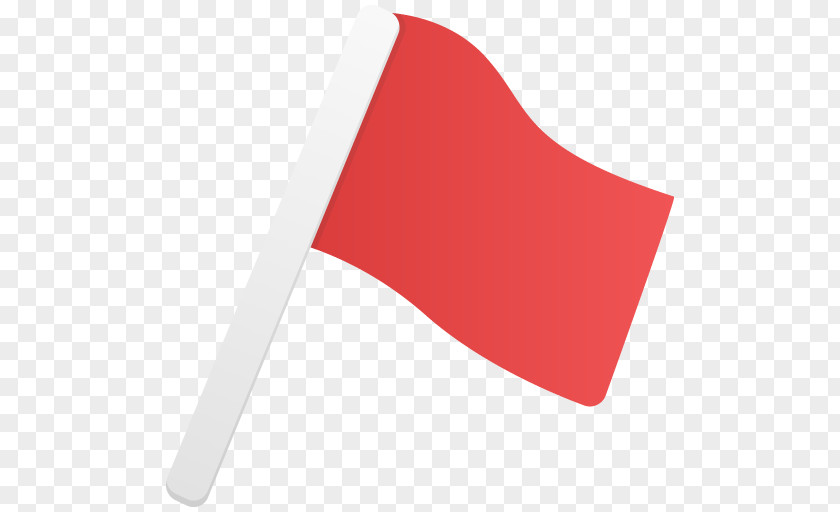 Flag Red Angle Line Font PNG