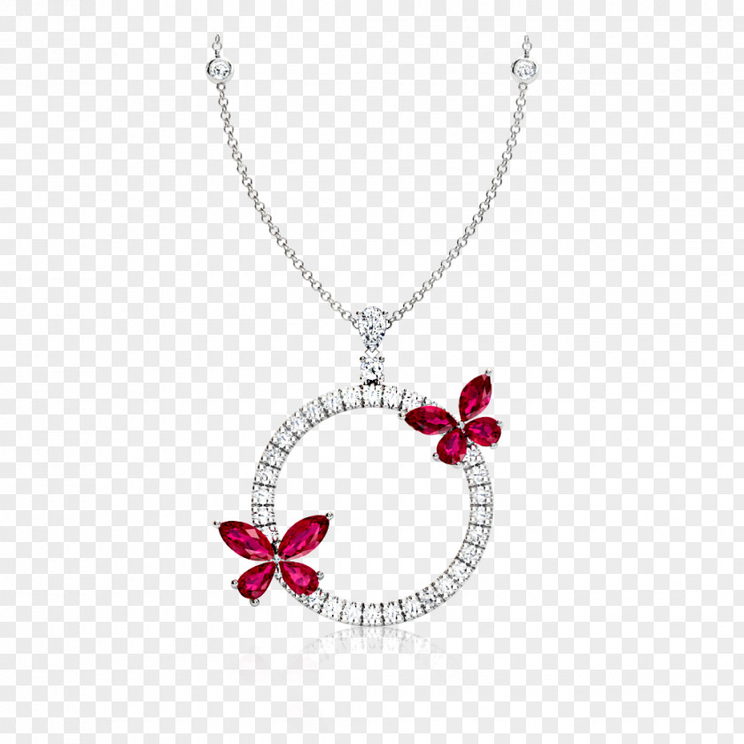 Ruby Necklace Charms & Pendants Diamond Jewellery PNG