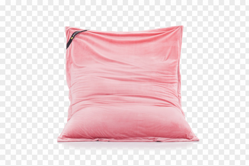 Bean Bag Chair Throw Pillows Cushion Smoothie Pink M PNG