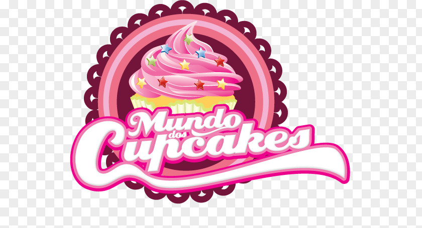 Cupcake Logo O Mundo Dos Cupcakes Confectionery Chocolate Rio De Janeiro PNG
