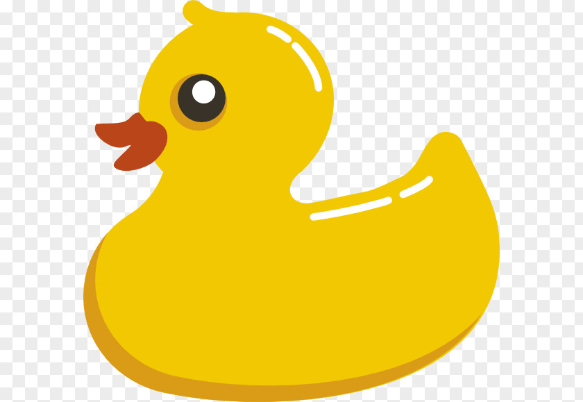 Duck Outline Baby Ducks Rubber Natural Clip Art PNG