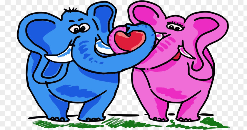 Elephant Cute Elephantidae Love Clip Art PNG