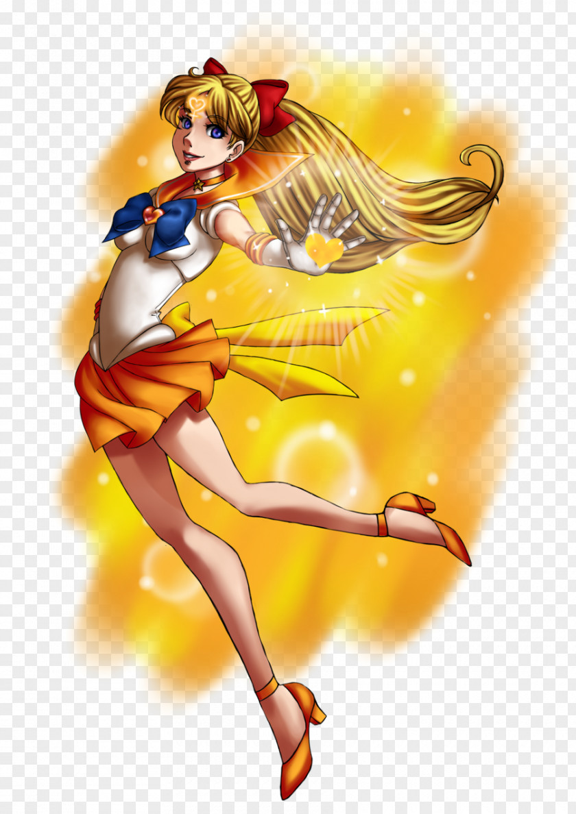 Huaxia Moon Beauty Sailor Venus Work Of Art Queen Serenity PNG