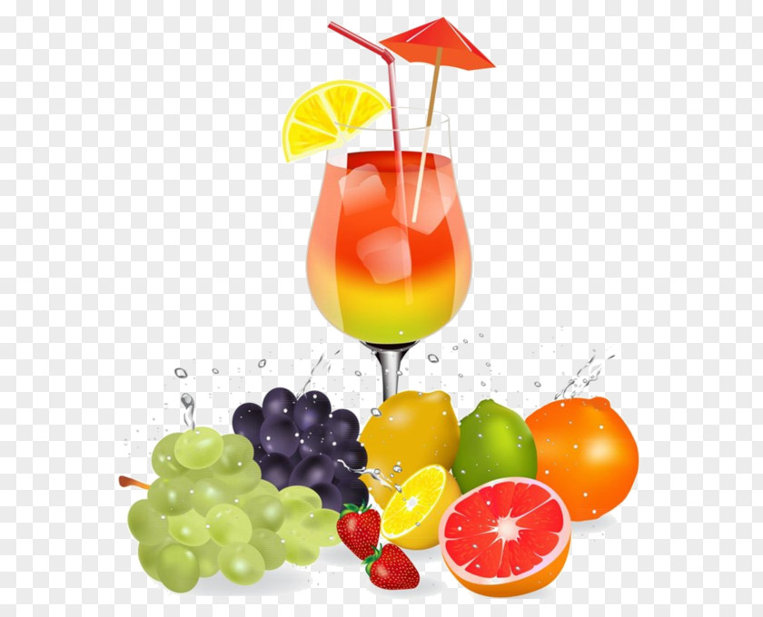 Juice Cocktail Tequila Sunrise Stock Photography Vector Graphics PNG