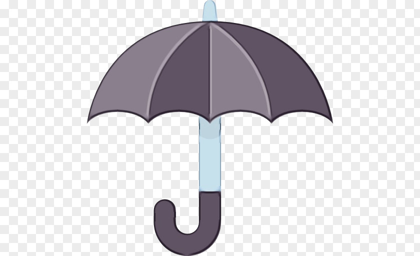 Violet Purple Umbrella Cartoon PNG