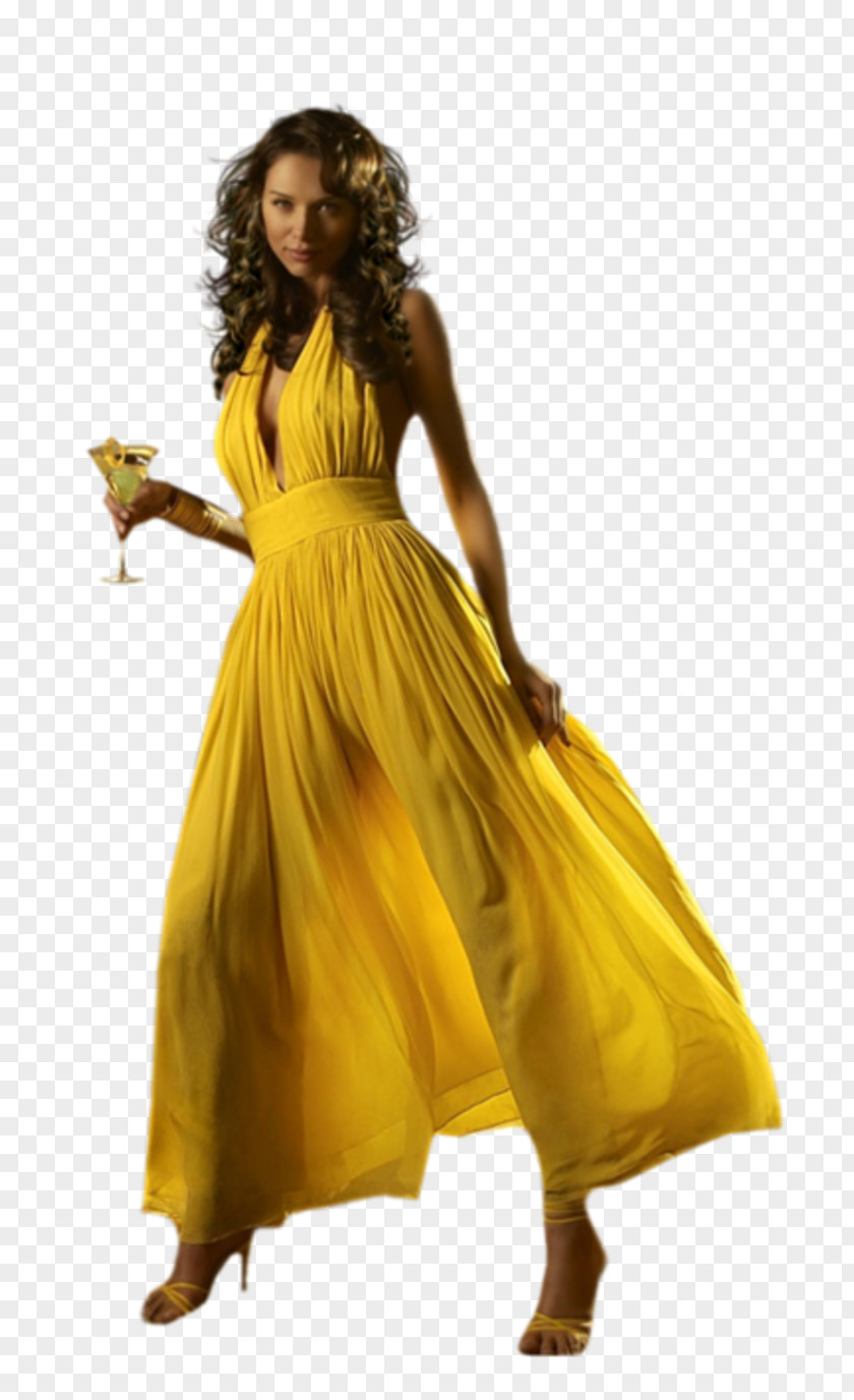 Woman Yellow Preview Clip Art PNG