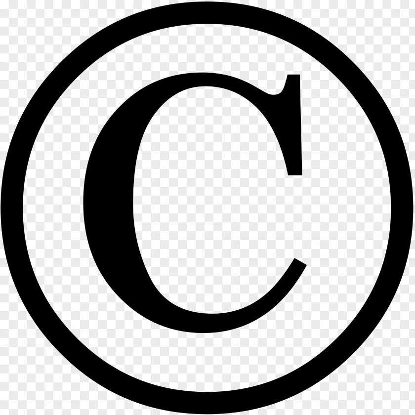 Copyright Symbol Notice Law Of The United States Intellectual Property PNG