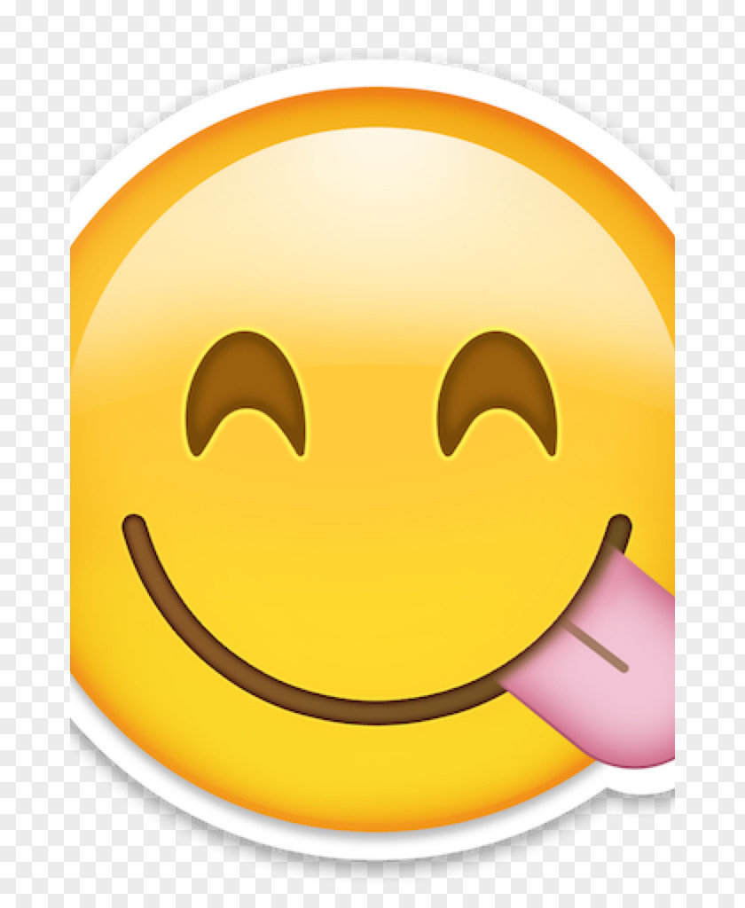 Emoji Emoticon Tongue Smiley Sticker PNG