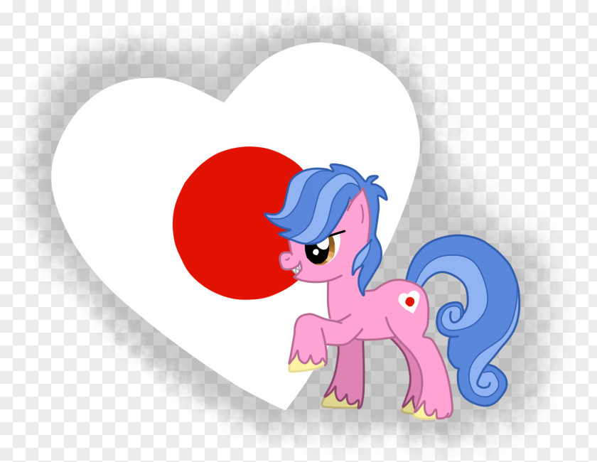 Horse Clip Art Illustration Valentine's Day Pink M PNG