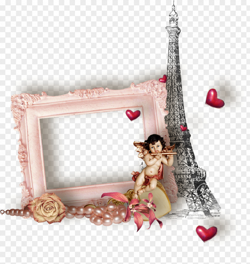 Pink Frame Picture Frames Photography Eiffel Tower PicMix PNG