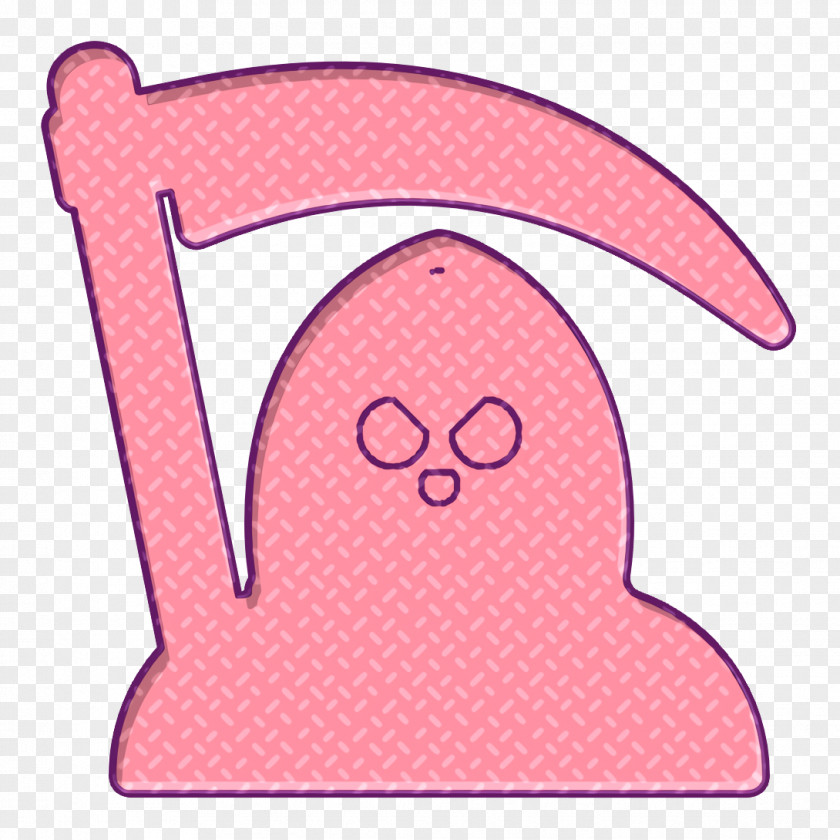 Pink Reaper Icon Death Grim PNG