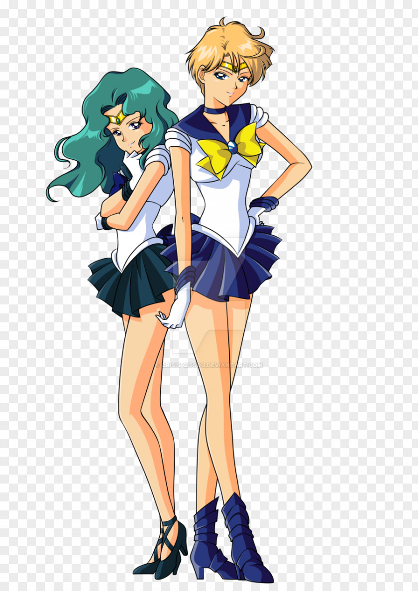 Sailor Moon Uranus Neptune Venus Saturn PNG