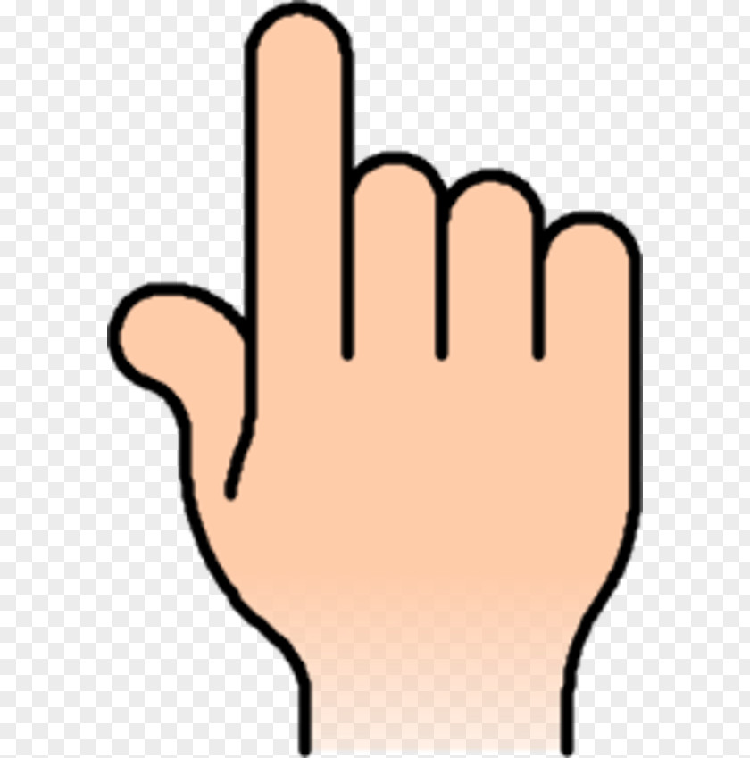 Cliparts Arm Down Index Finger Pointing Clip Art PNG