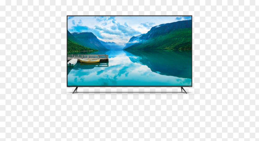 Enterprise Show 4K Resolution Smart TV LED-backlit LCD Ultra-high-definition Television PNG