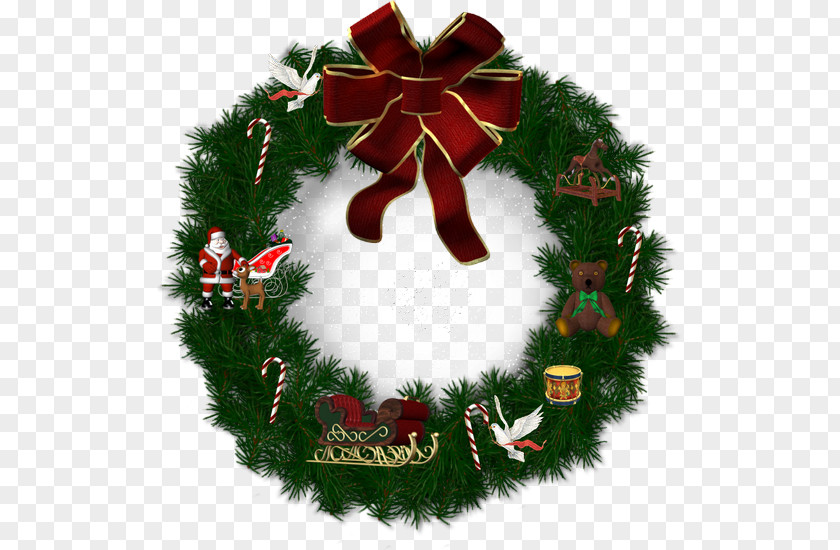 Garland Christmas Ornament Advent Wreath PNG