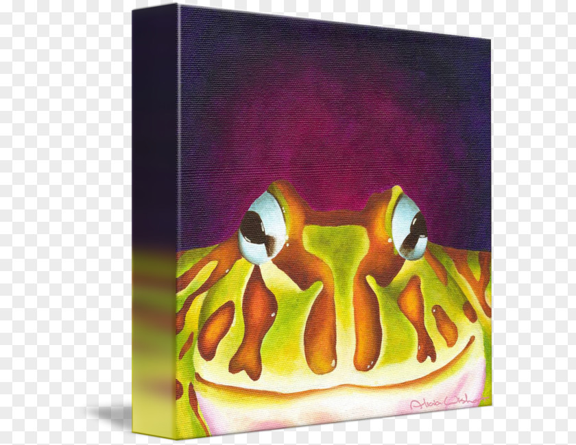 Peeking Pac-Man Acrylic Paint Modern Art Painting PNG