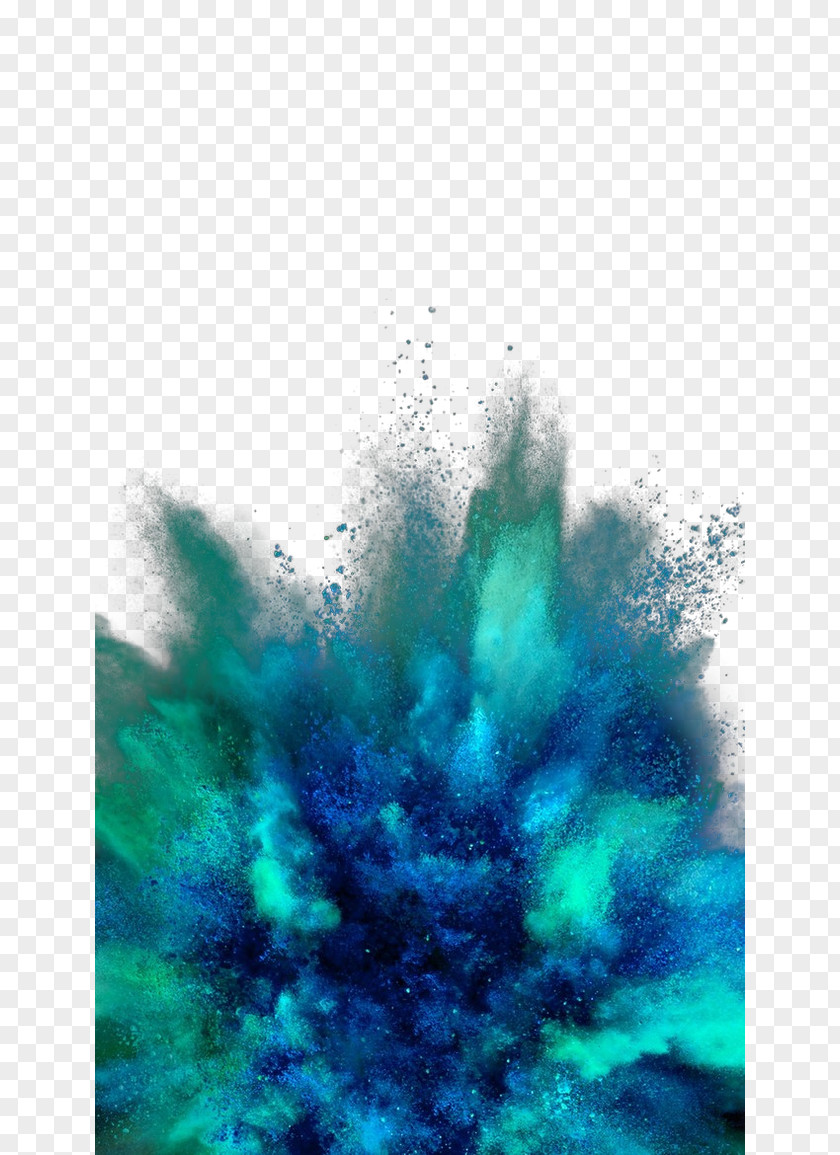 Blue Powder IPhone 6 Plus 5 6S Black Wallpaper PNG