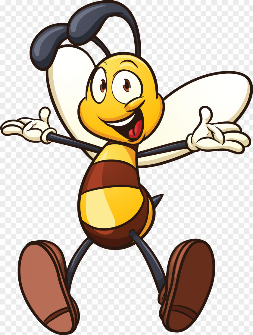 Bee Honey Sting Beehive PNG
