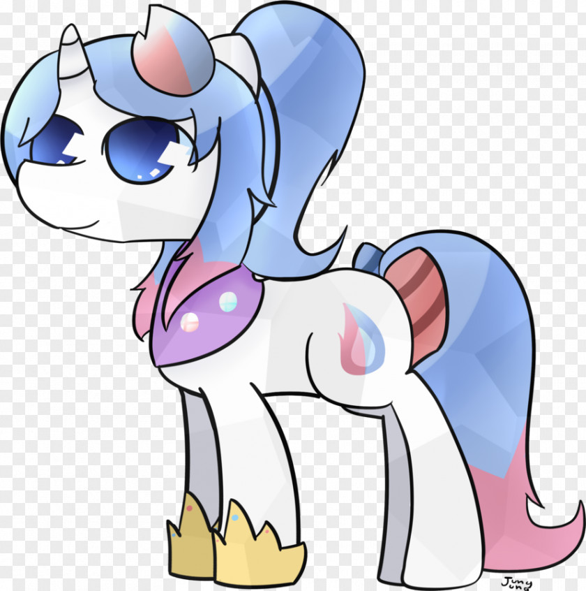 Ice Crystal Pony Crystals Art PNG