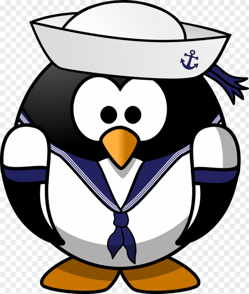 Penguins Penguin Sailor Clip Art PNG
