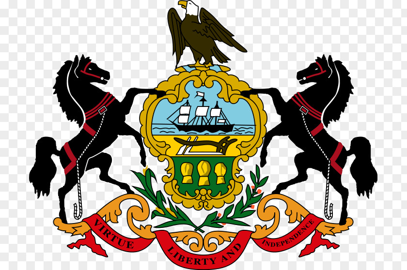 Seal Supreme Court Of Pennsylvania Flag And Coat Arms PNG