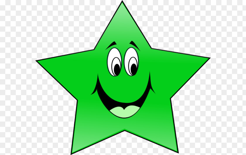 Smiley Plant Cliparts Green Star Clip Art PNG
