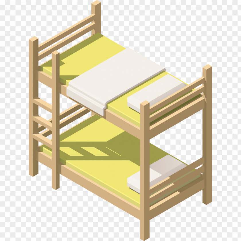Bunk Beds Bed Frame Table Bedding PNG