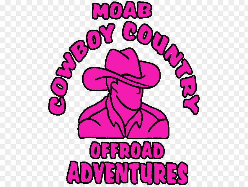 Cowboy Logo Moab Country Off-Road Adventures With Kent Green Hell's Revenge 4x4 Trail Off-roading Four-wheel Drive Vehicle PNG