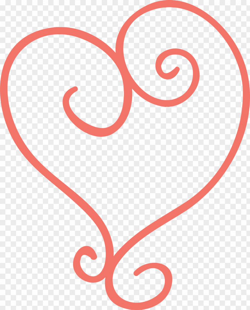 Heart Line Symbol PNG