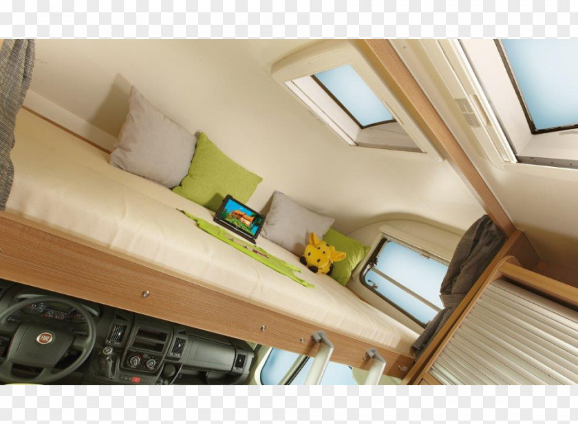 Living World Campervans Adria Mobil Family Alcove Furniture PNG