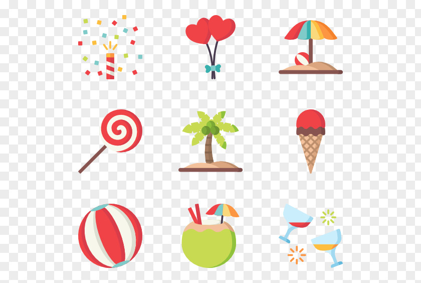 Summer Party Clip Art Computer File PNG