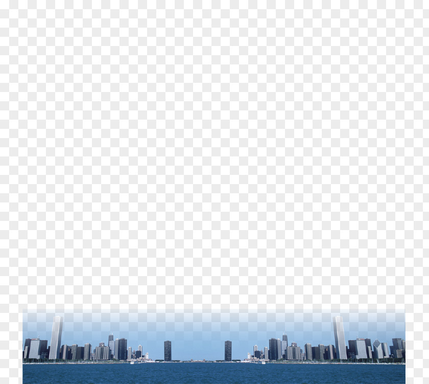 The Seaside City Background Skyline Water Resources Energy Wallpaper PNG