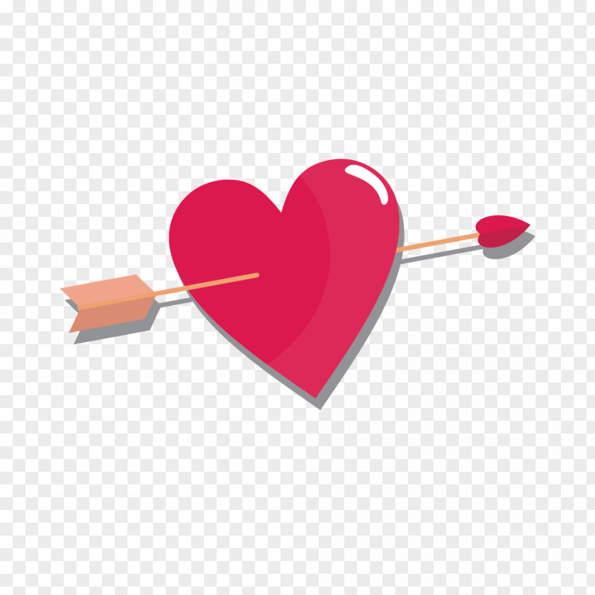 Arrows Heart Decoration Pattern Hearts And Valentine's Day PNG