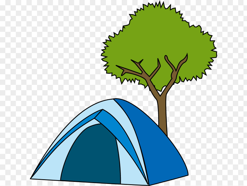 Campsite Tent Camping Clip Art Illustration PNG
