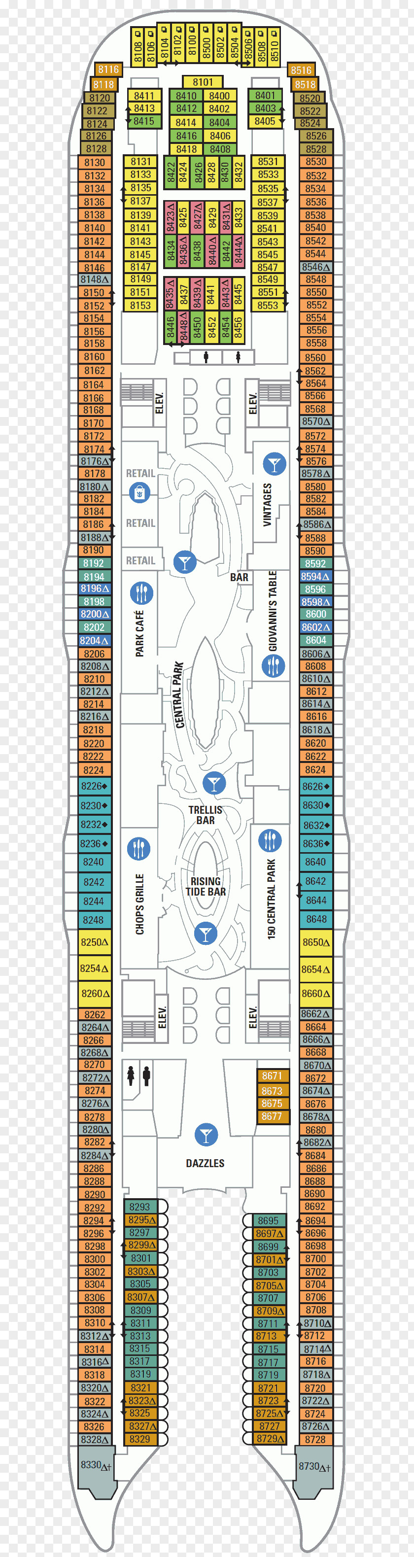 Cruise Ship MS Oasis Of The Seas Allure Grandeur Royal Caribbean International PNG