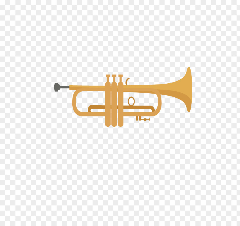 Exquisite Trumpet Musical Instrument PNG