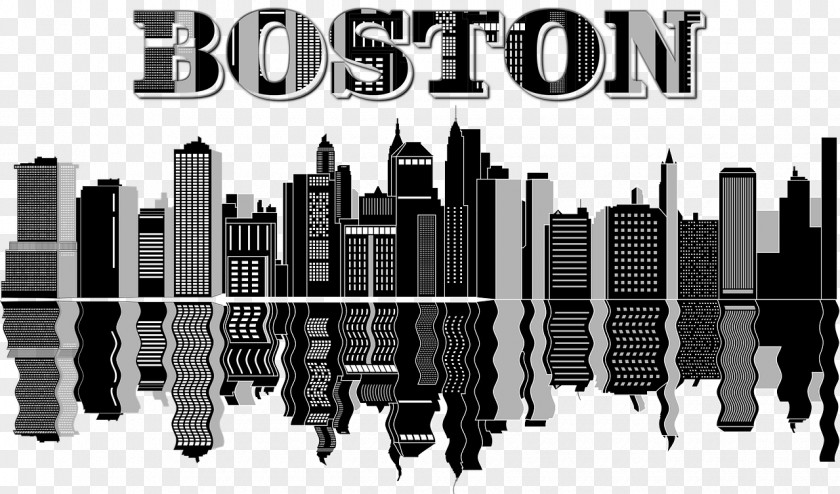 Silhouette Boston Clip Art New York City Openclipart Skyline PNG