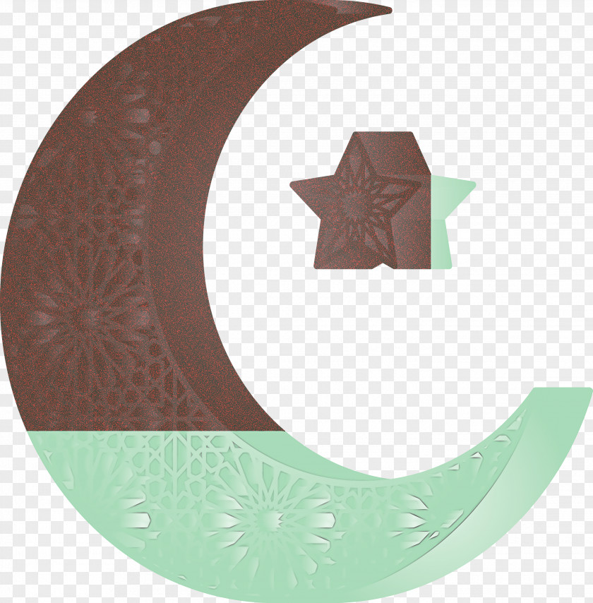 Star And Crescent Ramadan Kareem PNG