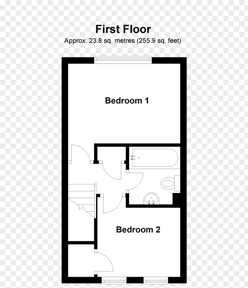 Apartment Floor Plan Bedroom Study PNG