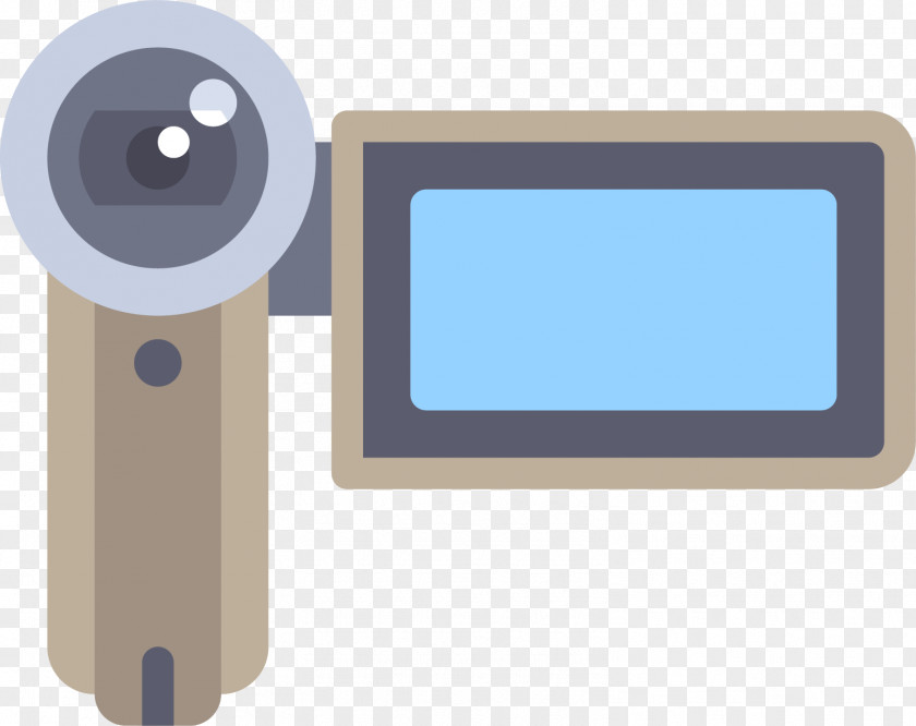 Cartoon Home Camera Video Camcorder Icon PNG