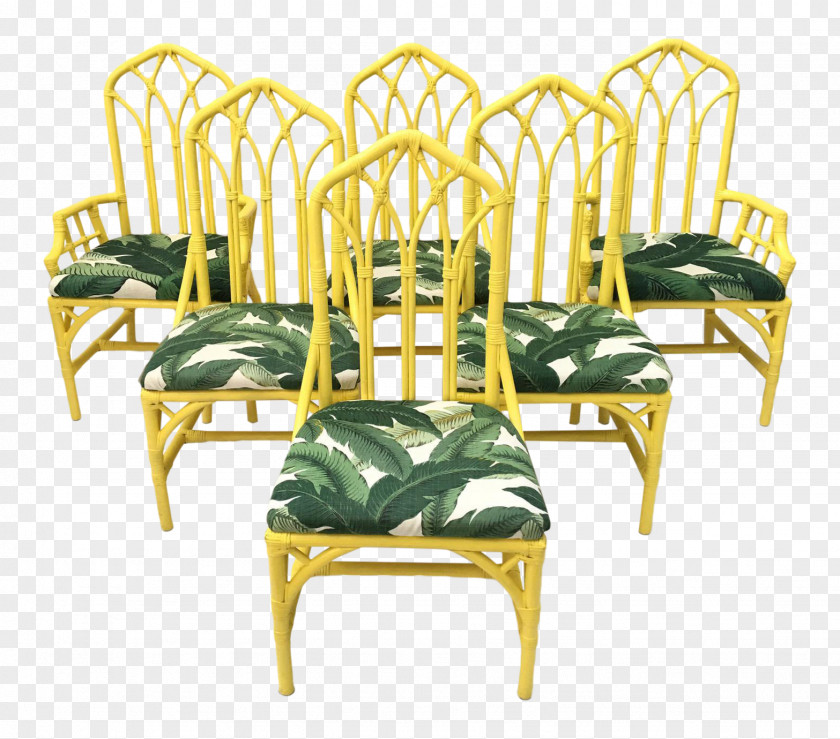 Chair Rattan Wicker Garden Furniture Dining Room PNG